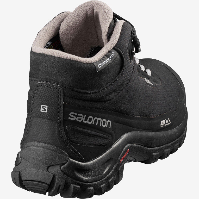 Ботинки SALOMON SHELTER CS WP Black/Bk/Frost Gra